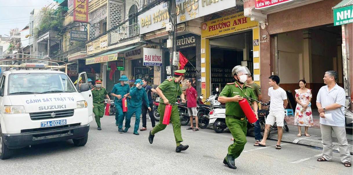 Phòng cháy, chữa cháy ở địa bàn dân cư