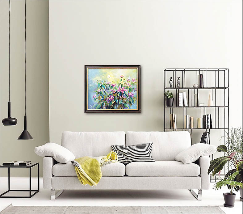 Tận hưởng không gian nghệ thuật tại nhà