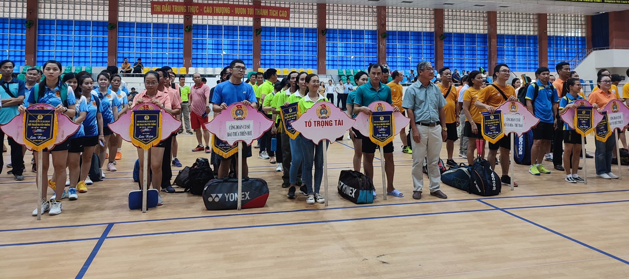 Khai mạc hội thao truyền thống Công đoàn Viên chức tỉnh lần thứ XV