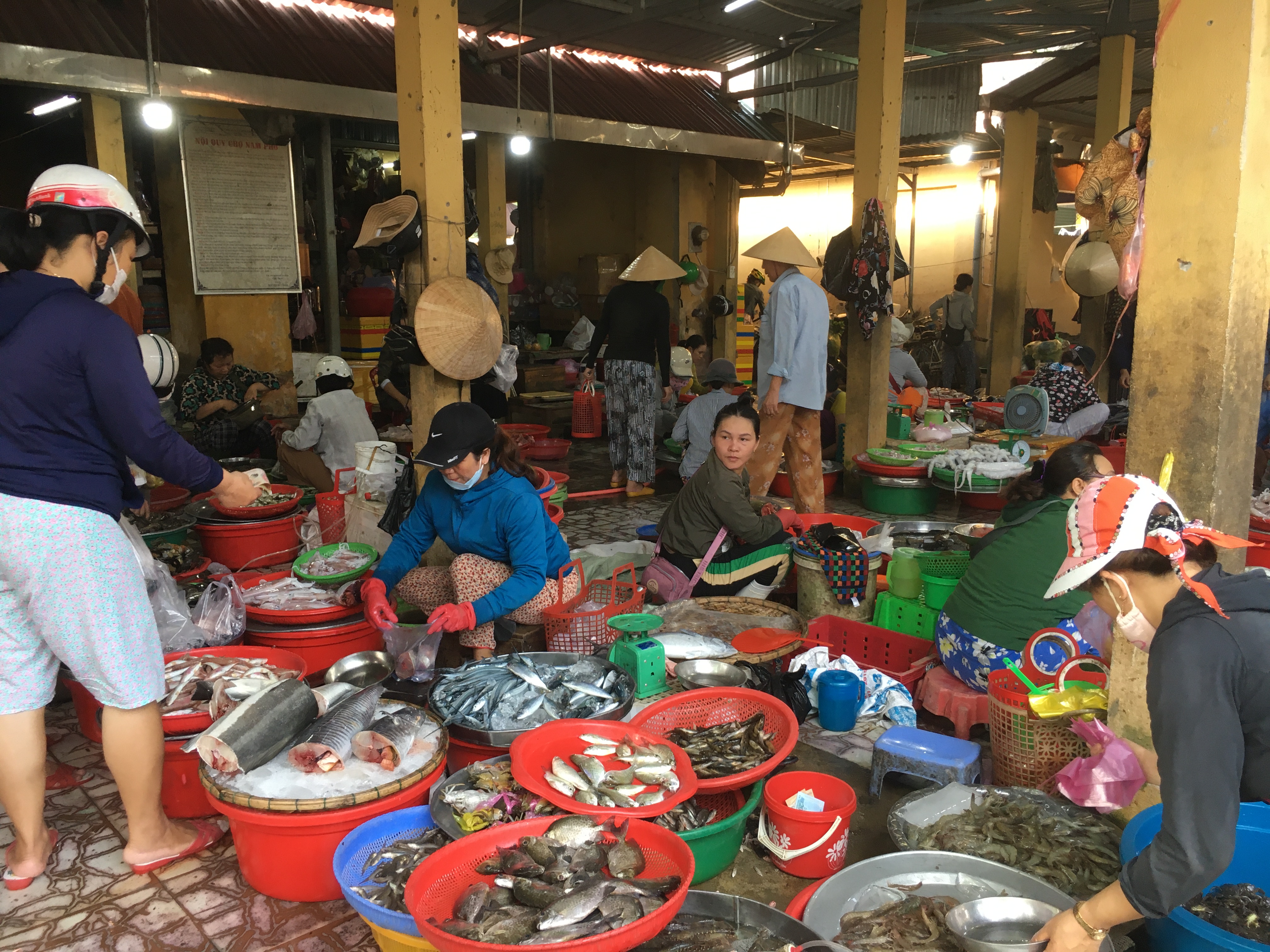 Sạch sẽ, gọn gàng, chợ sẽ có sức hút