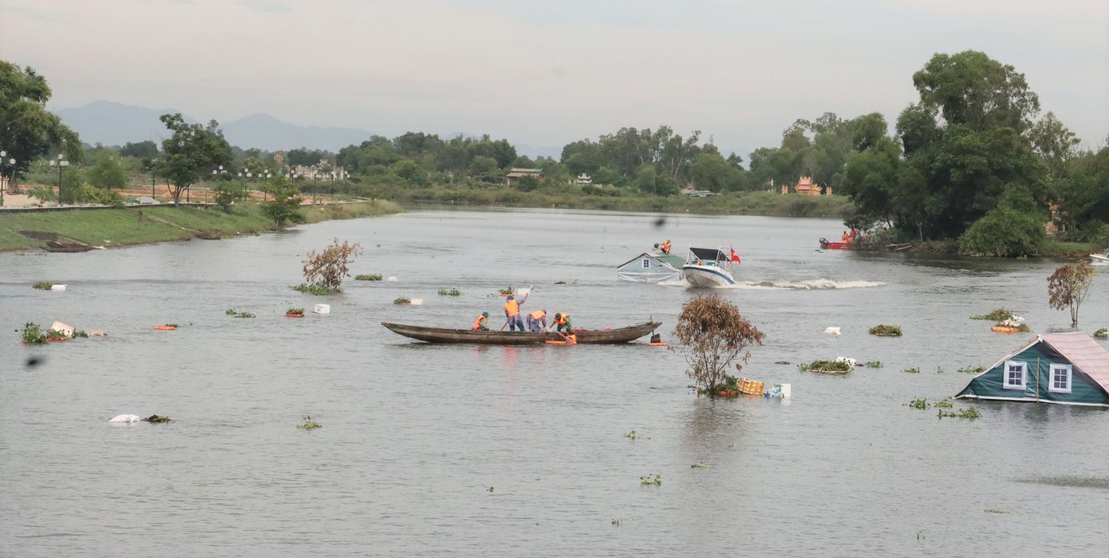 Quảng Điền Xây dựng kế hoạch và phương án phòng chống thiên tai cụ thể, phù hợp thực tiễn
