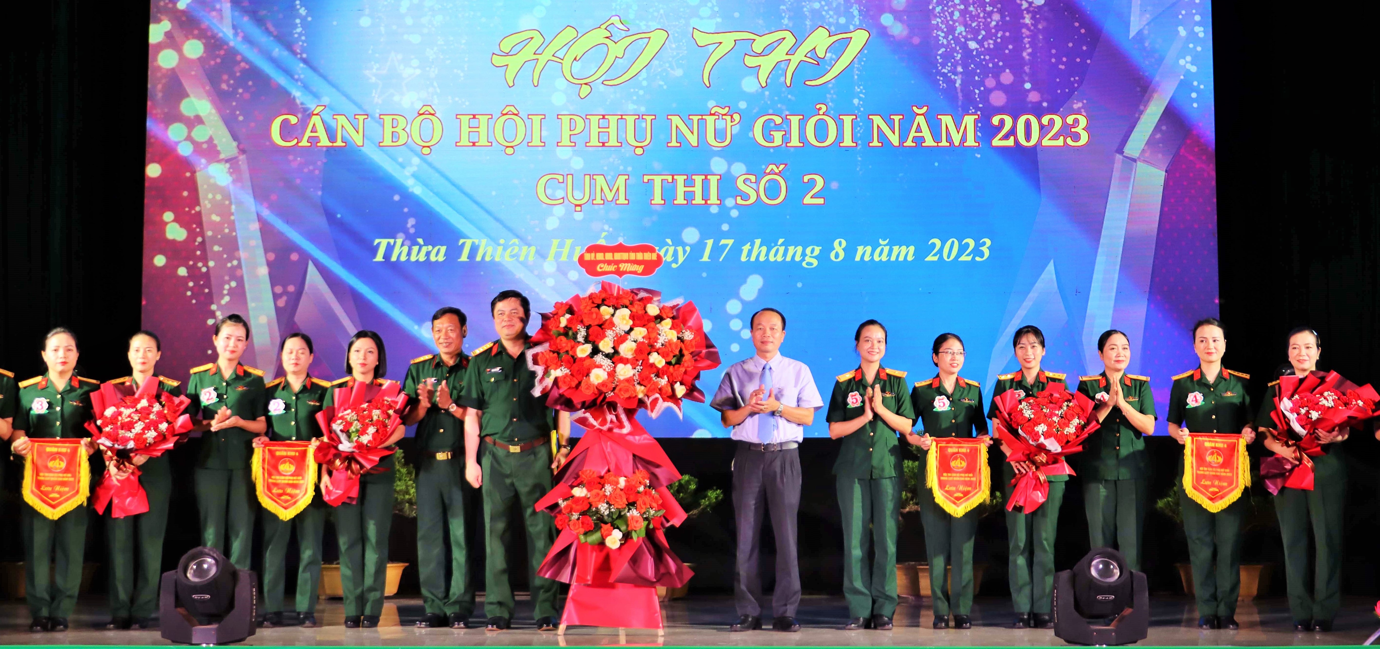 Sôi nổi hội thi Cán bộ Hội phụ nữ giỏi trong LLVT Quân khu