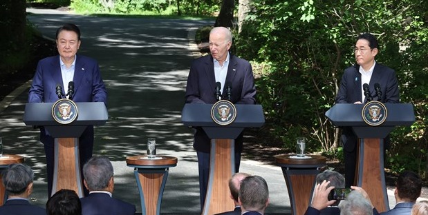 Hội nghị thượng đỉnh Mỹ - Nhật - Hàn mở ra “kỷ nguyên mới” trong hợp tác