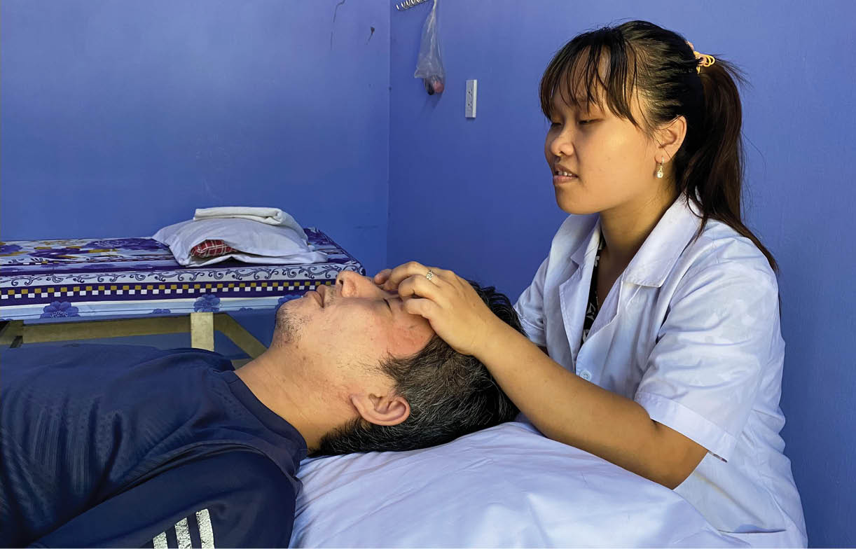 Nghị lực của chị Hàng