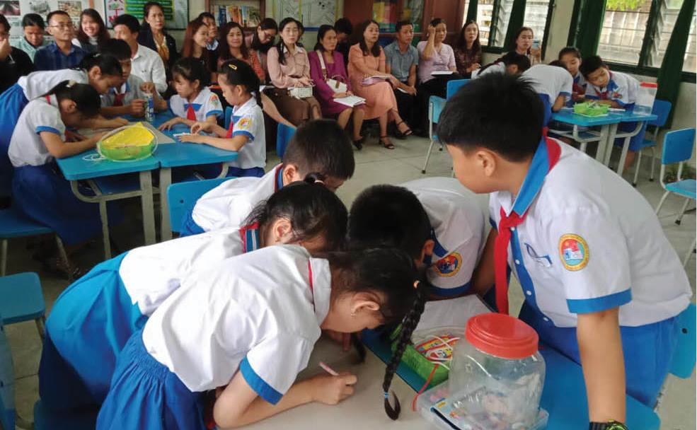 Trải nghiệm bài học qua giáo dục STEAM