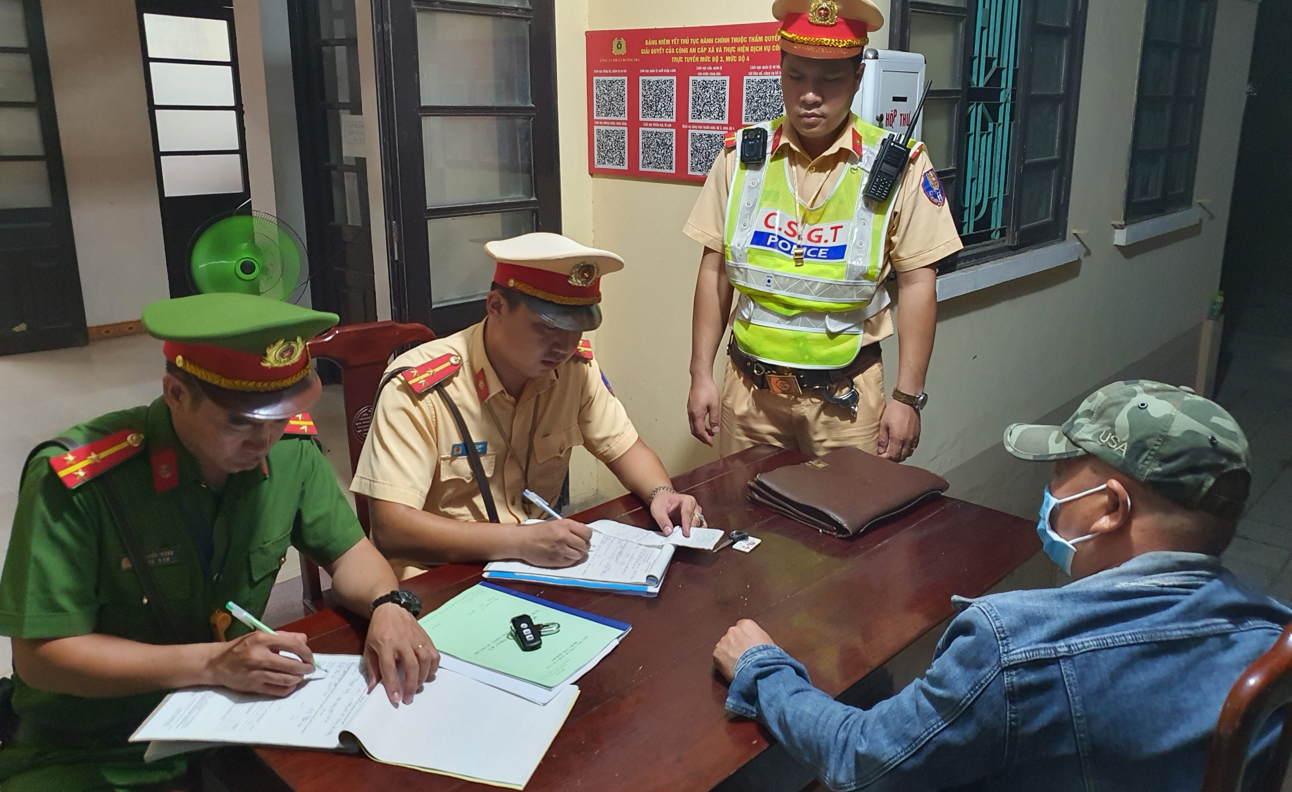 Kiểm tra chéo trong xử lý nồng độ cồn