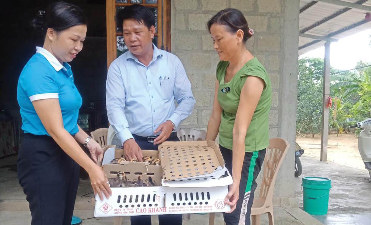 Trao sinh kế, giúp hội viên phát triển kinh tế