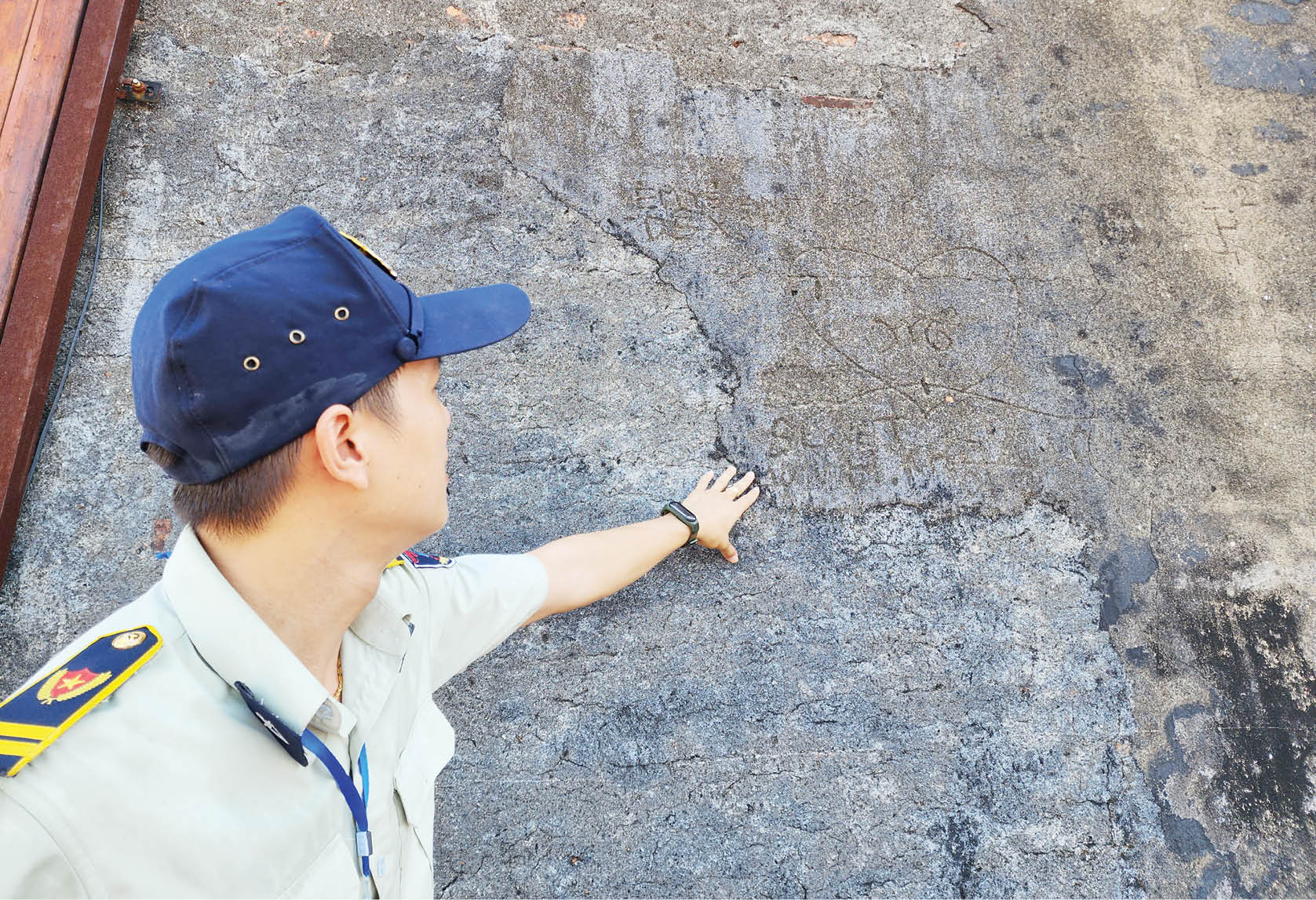 Viết, vẽ bậy ở di tích Cần xử lý nghiêm