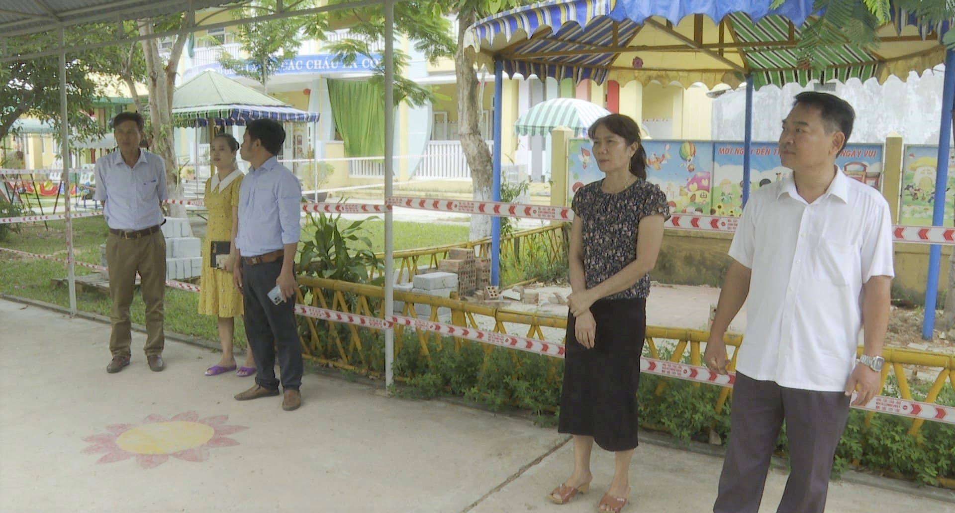 Bí thư Huyện ủy Quảng Điền kiểm tra công tác chuẩn bị năm học mới 2023-2024