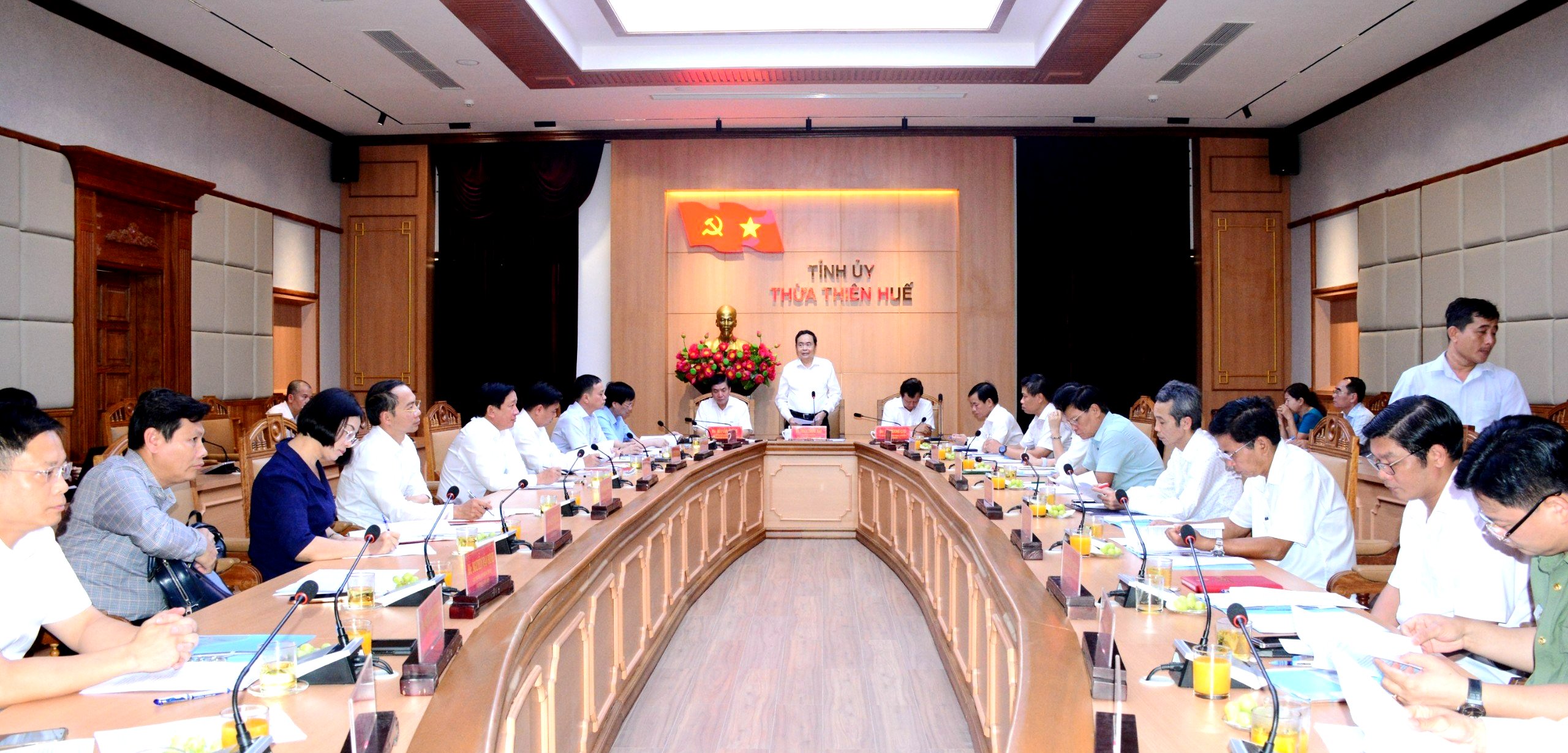 Đoàn kiểm tra 888 của Bộ Chính trị làm việc với Tỉnh ủy Thừa Thiên Huế về công tác cán bộ