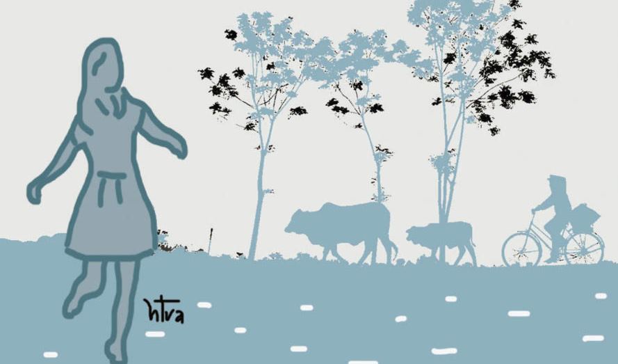 “Về làng tôi chơi đi em”