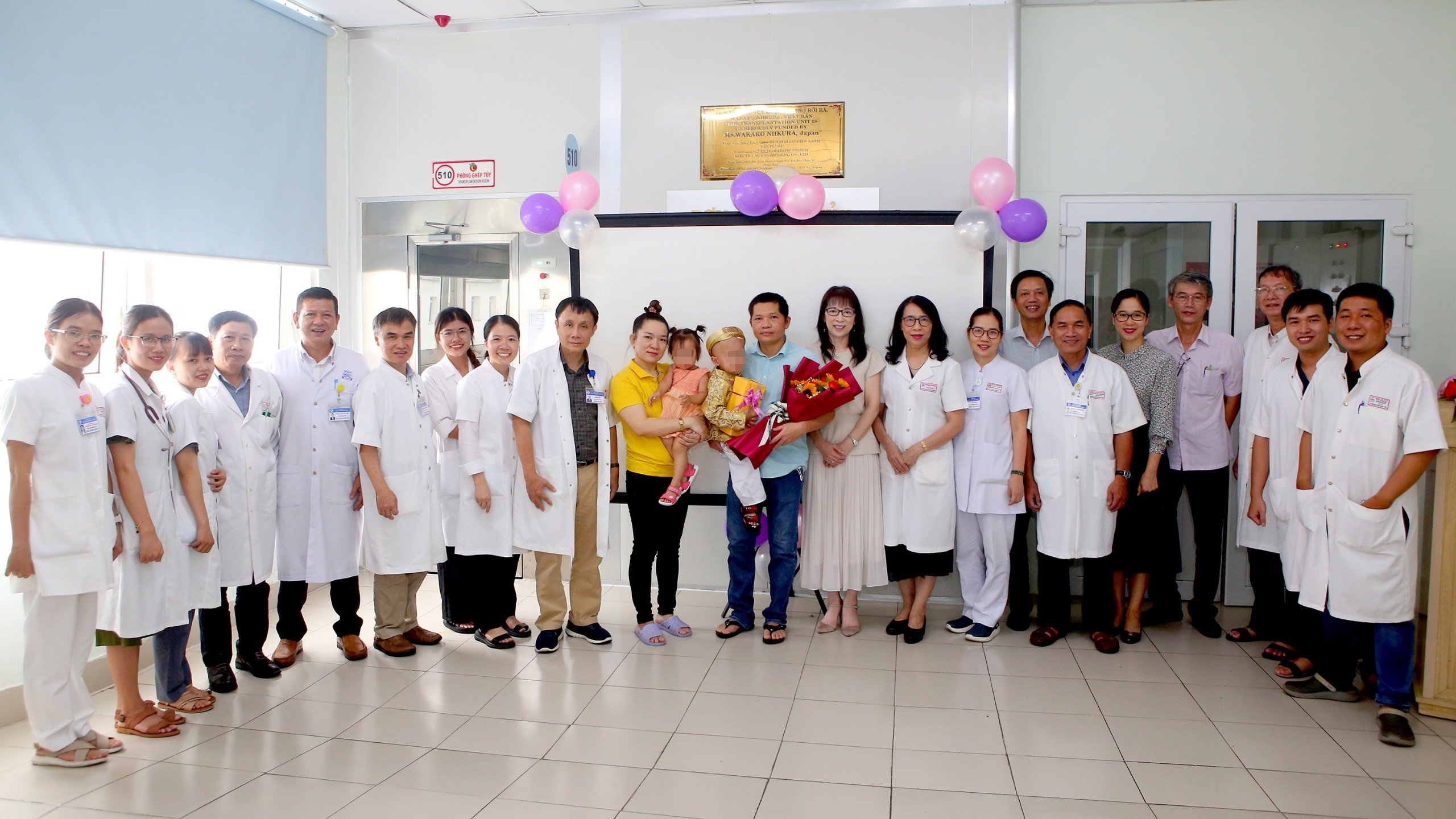 Bệnh nhi 4 tuổi được cứu sống bằng kỹ thuật ghép tế bào gốc