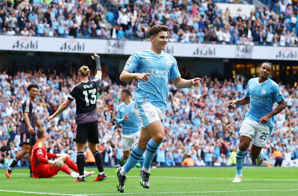 Haaland lập hattrick, Man xanh hủy diệt Fulham