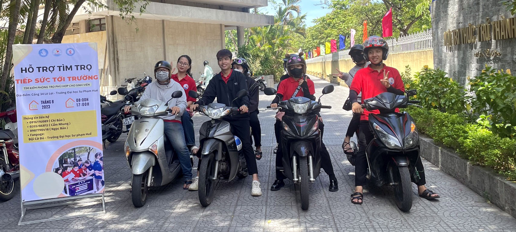 Hỗ trợ tân sinh viên tìm trọ trong ngày lễ