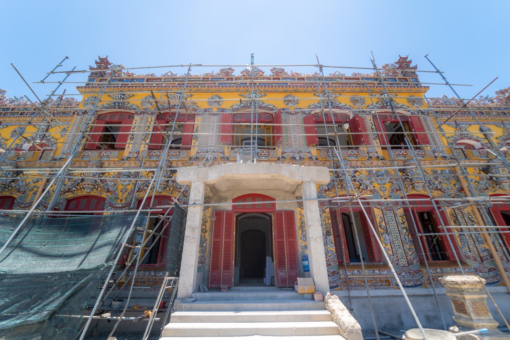 ĐIỆN KIẾN TRUNG SAU GẦN 5 NĂM TRÙNG TU