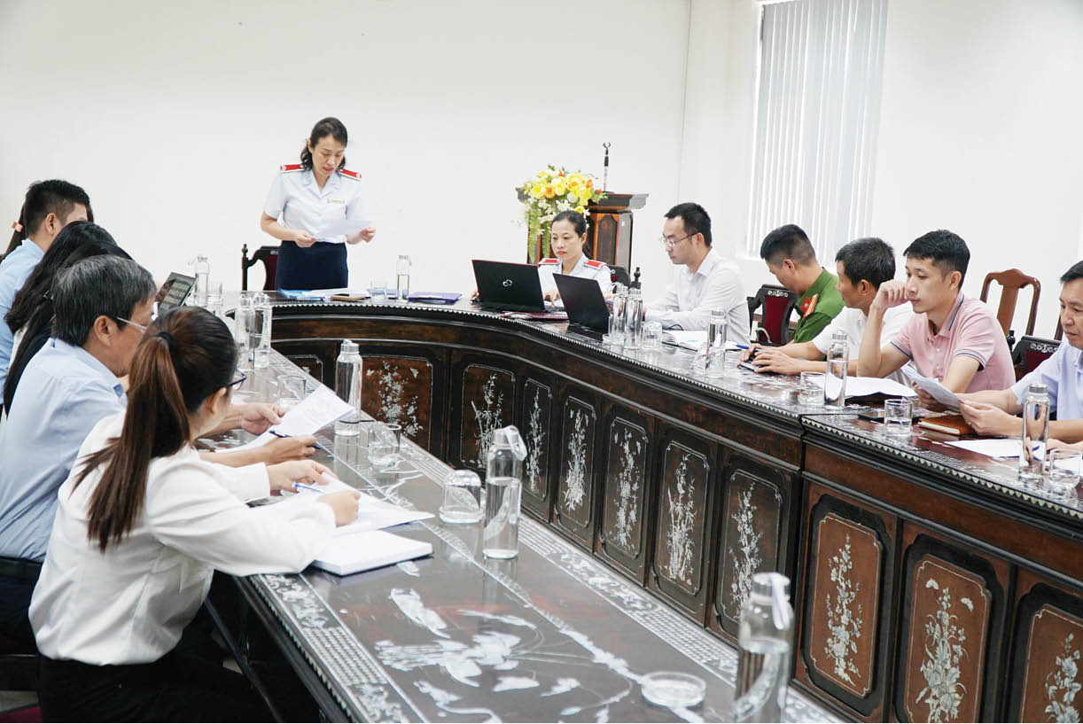 Đẩy mạnh công tác thanh tra