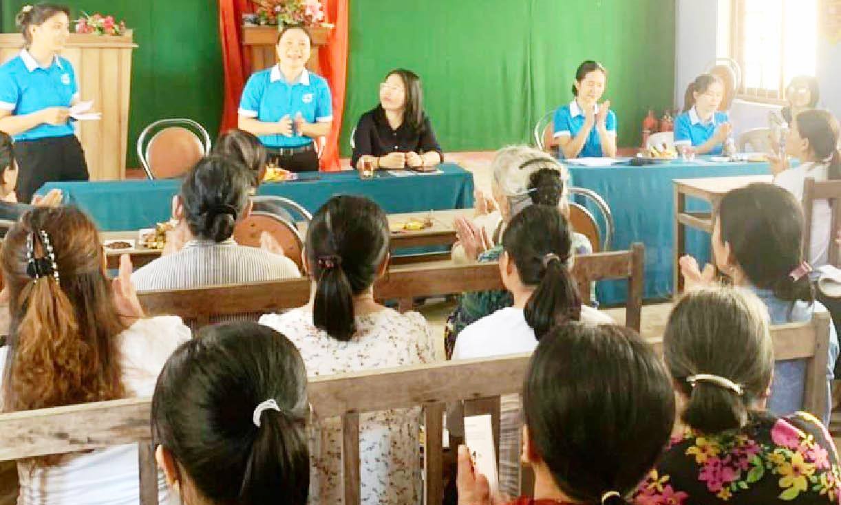 Đồng hành với phụ nữ và trẻ em bị bạo hành