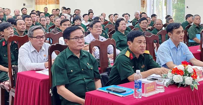 Tập huấn phòng chống ma tuý đến cựu chiến binh