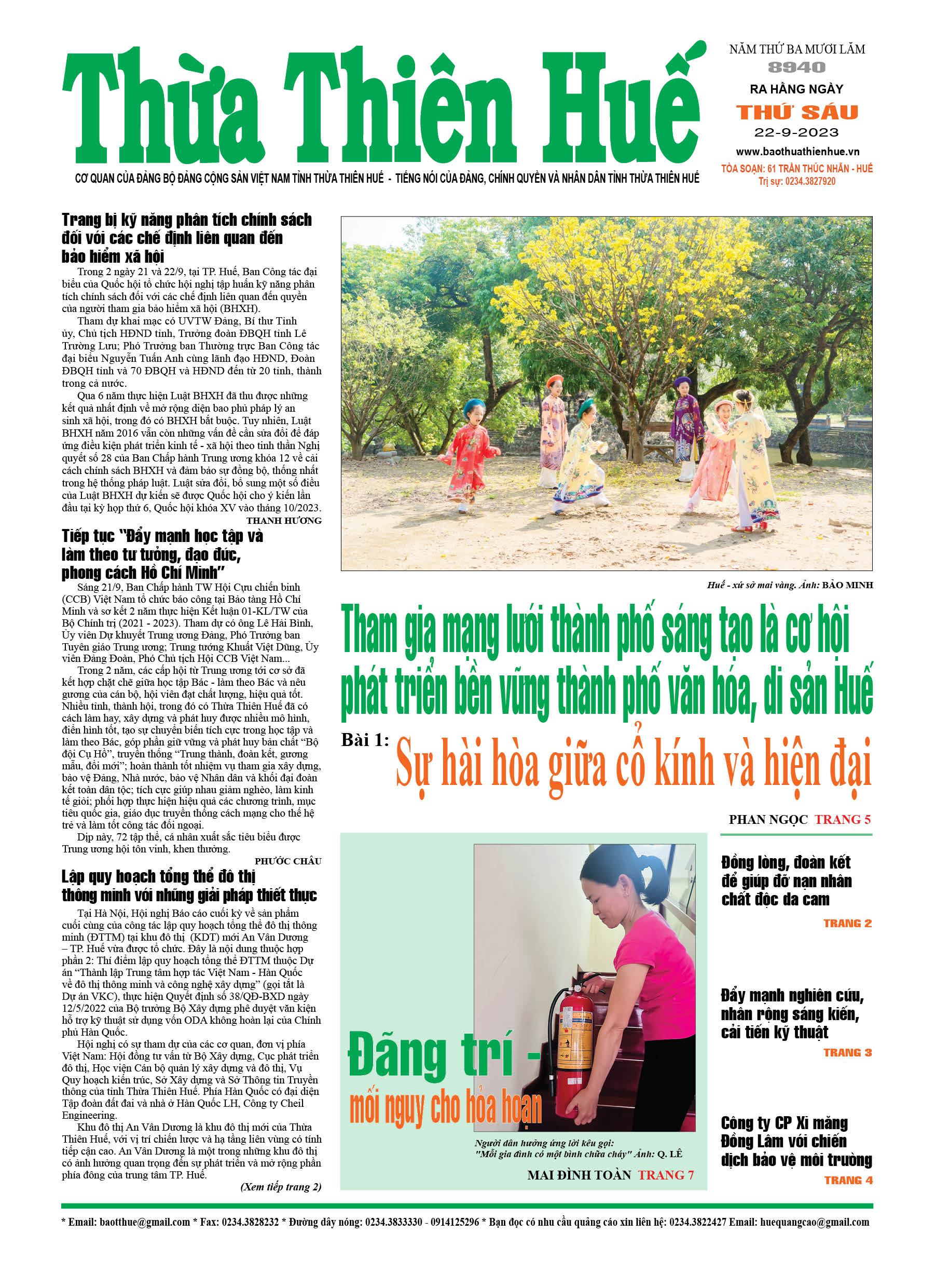 Thứ sáu, 22/09/2023