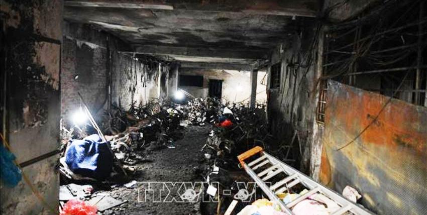 Vụ cháy chung cư mini Dự kiến chi trả bảo hiểm trên 10 tỷ đồng