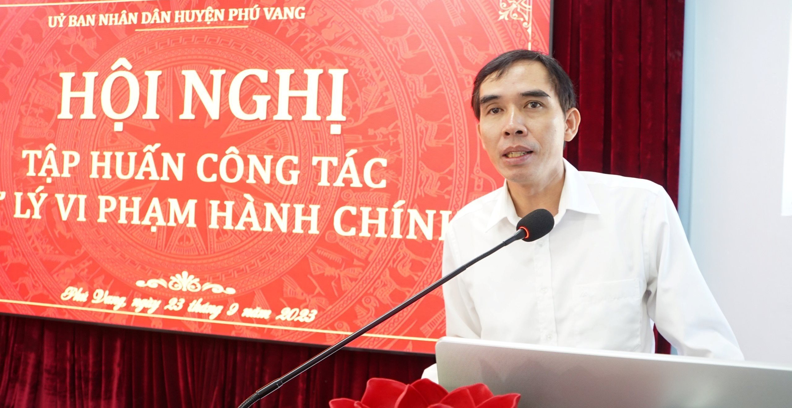 Phú Vang tập huấn về xử lý vi phạm hành chính