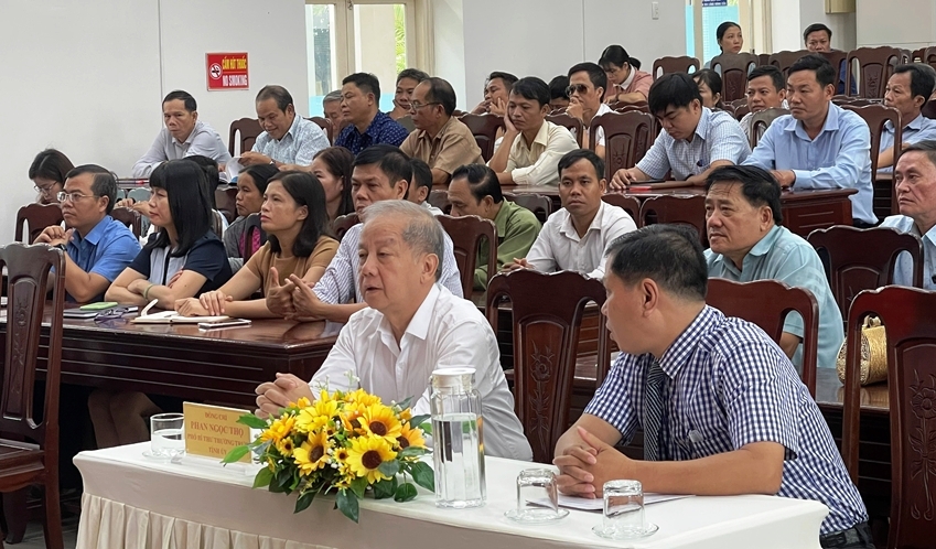 Gần 90 cán bộ tham gia lớp bồi dưỡng nghiệp vụ công tác dân vận