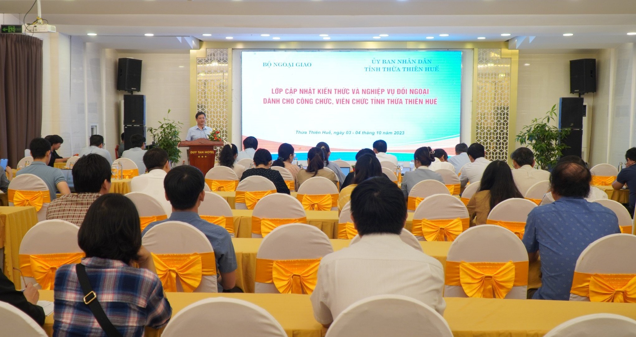 Khai giảng Lớp cập nhật kiến thức và nghiệp vụ đối ngoại