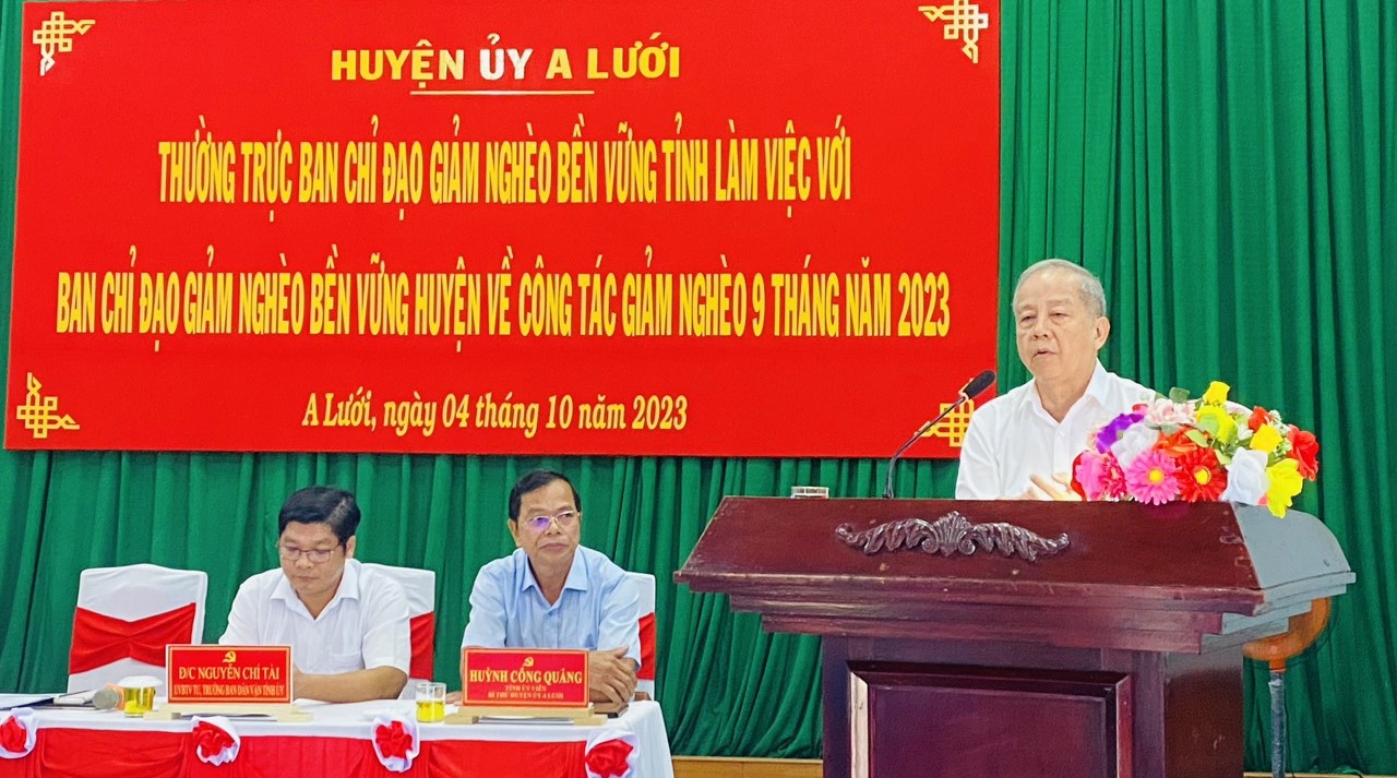 Đến 2025, A Lưới giảm tỷ lệ hộ nghèo khoảng dưới 12
