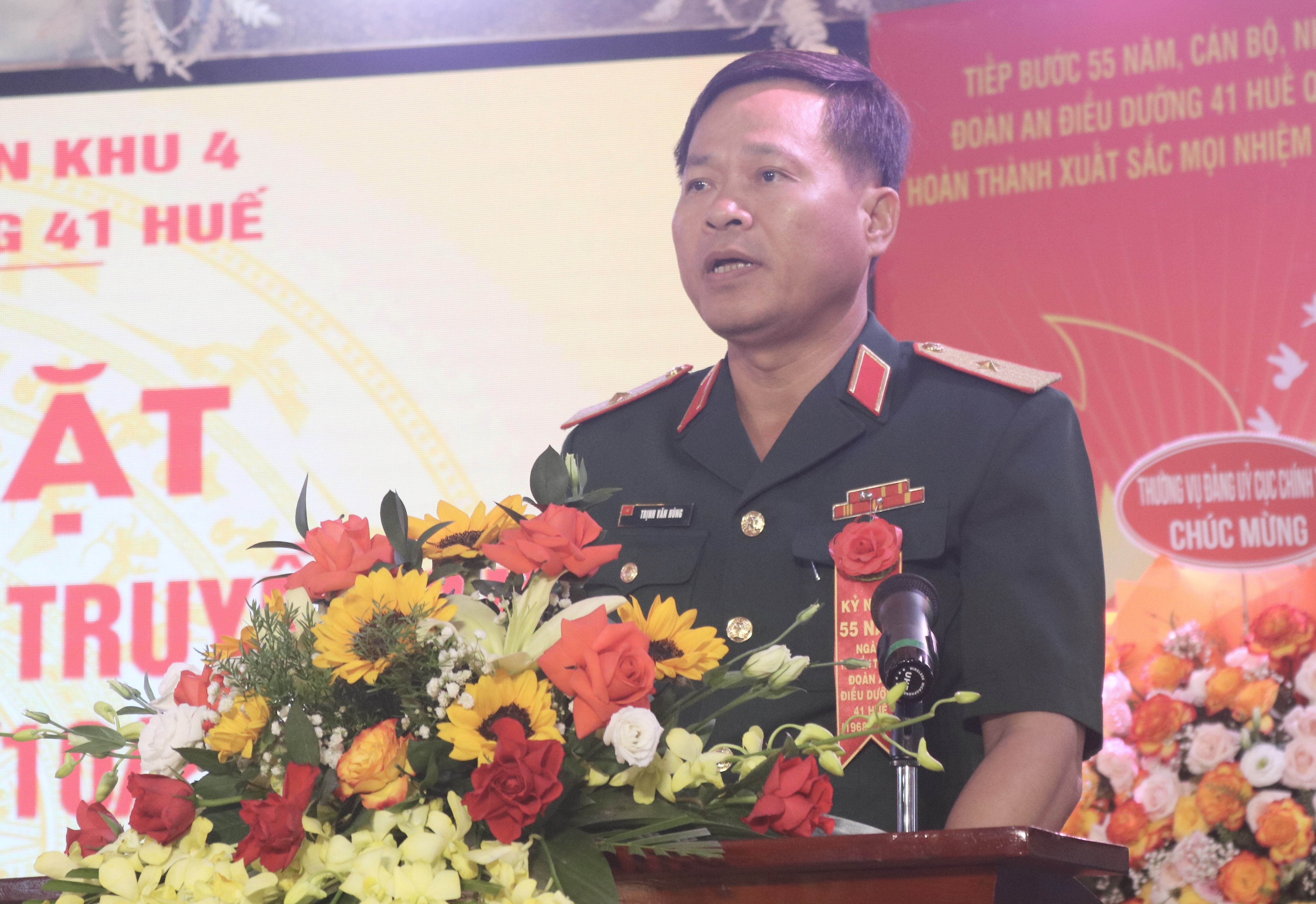 Kỷ niệm 55 năm ngày truyền thống Đoàn An điều dưỡng 41 Huế