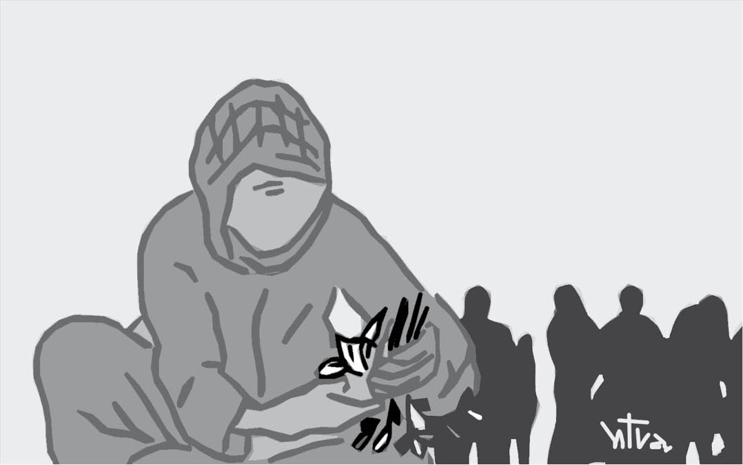 Góc chợ dáng bà