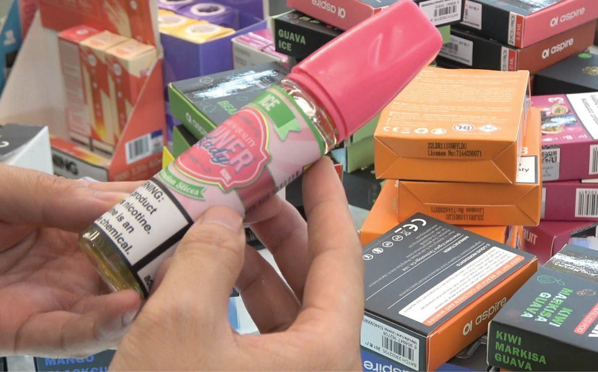 Kiểm soát từ ngộ độc nicotin do thuốc lá điện tử