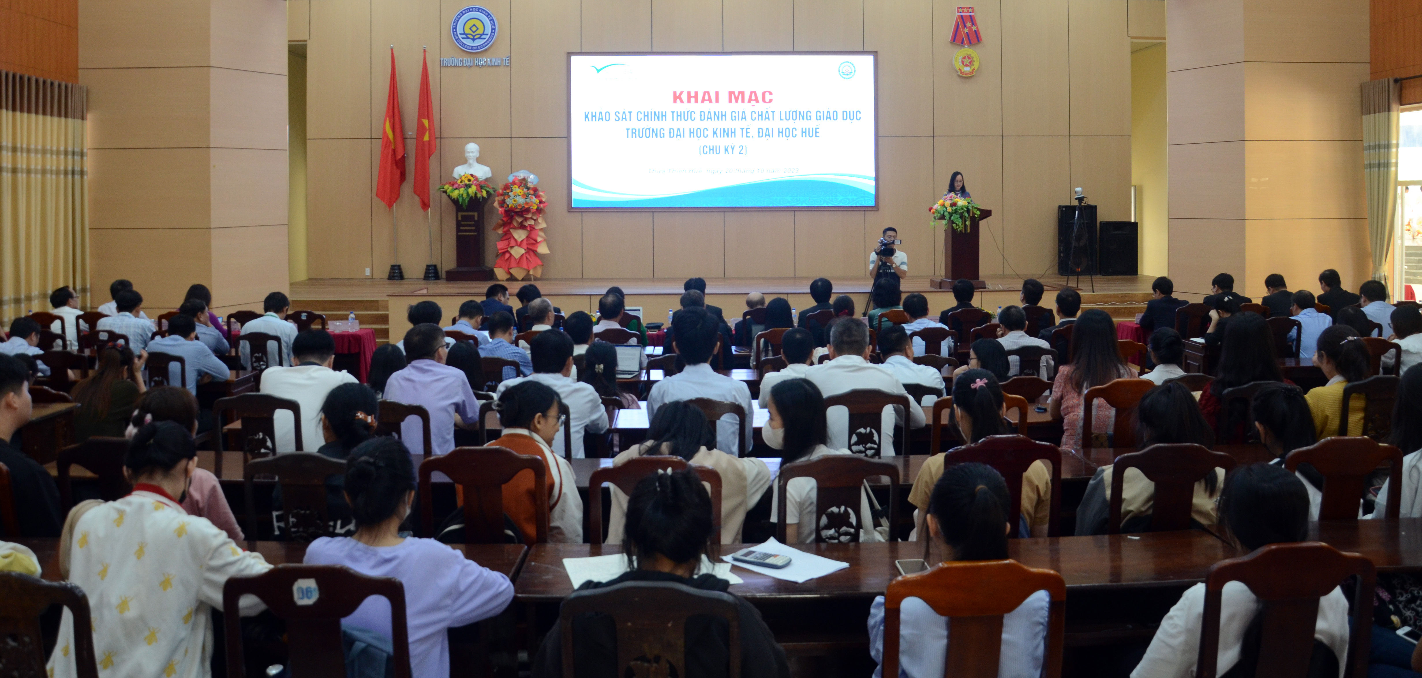 Khai mạc khảo sát đánh giá chất lượng chính thức Trường đại học Kinh tế