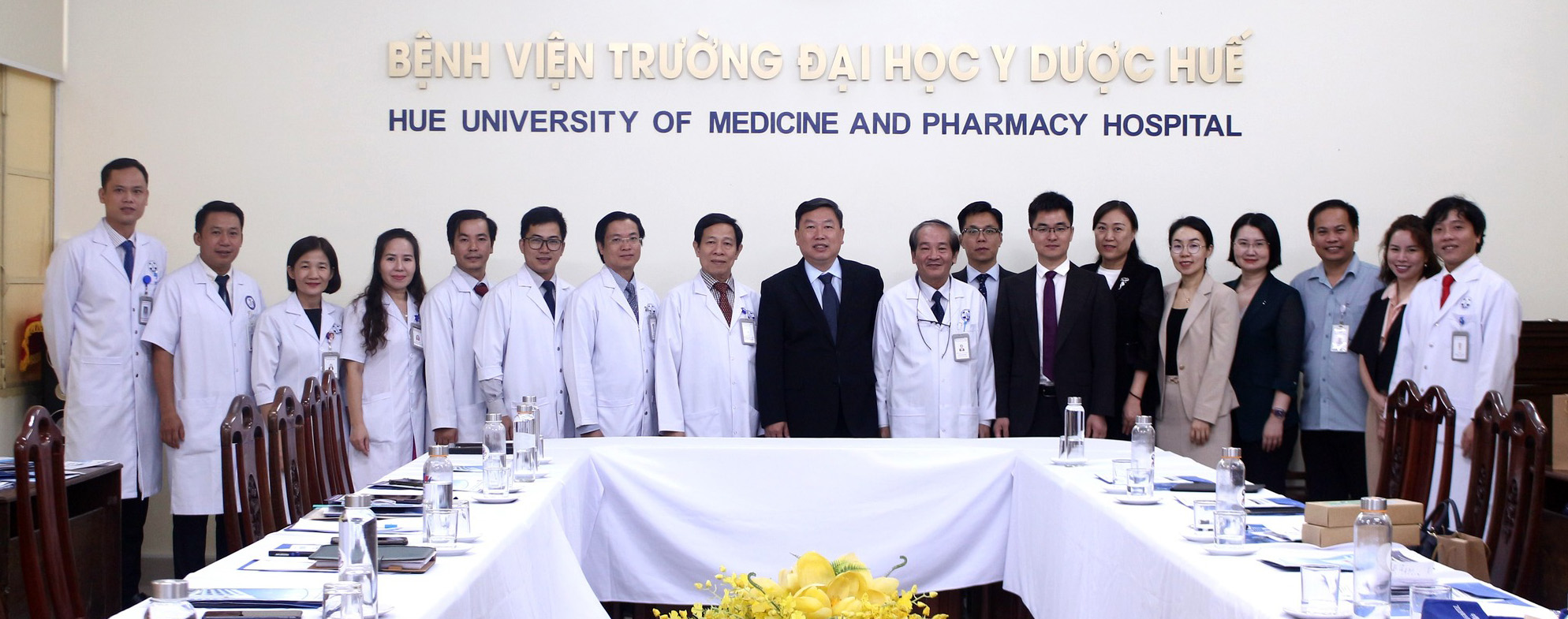 Hợp tác với bệnh viện hàng đầu Trung Quốc