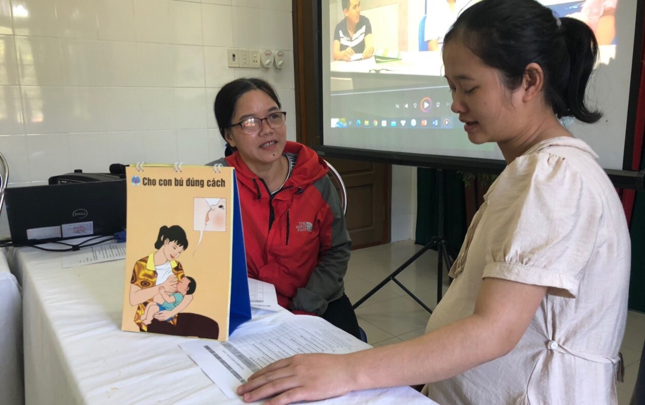 Phòng chống suy dinh dưỡng thấp còi cho trẻ em tại 9 xã miền núi