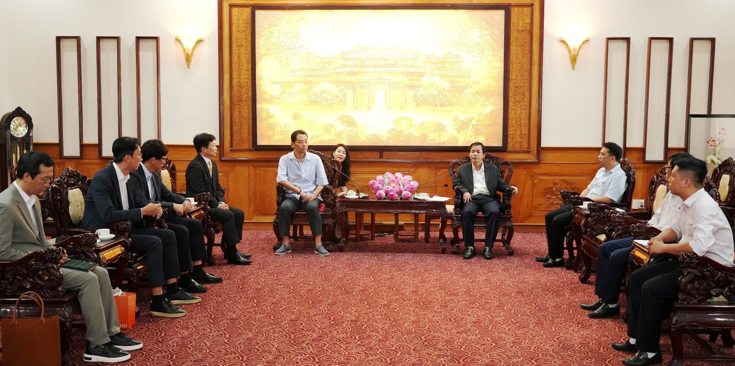 Sẵn sàng chào đón các doanh nghiệp Hàn Quốc đến đầu tư tại Huế