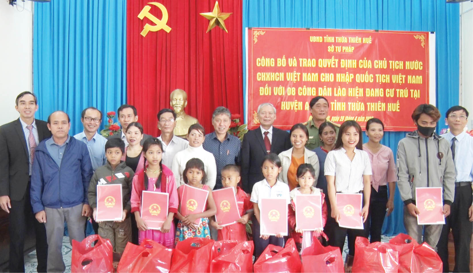 Đời sống mới của cư dân được nhập tịch