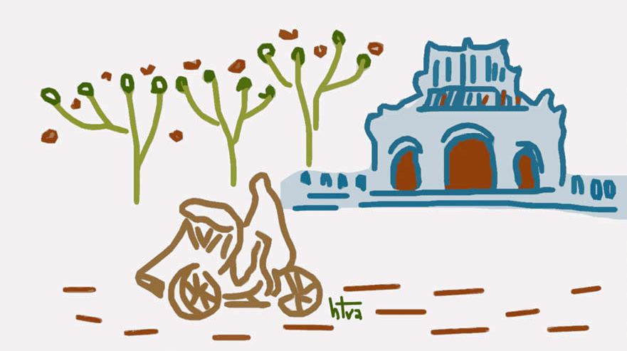 Nghe Huế trong mưa