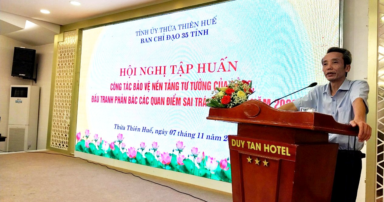 Bảo vệ nền tảng tư tưởng của Đảng