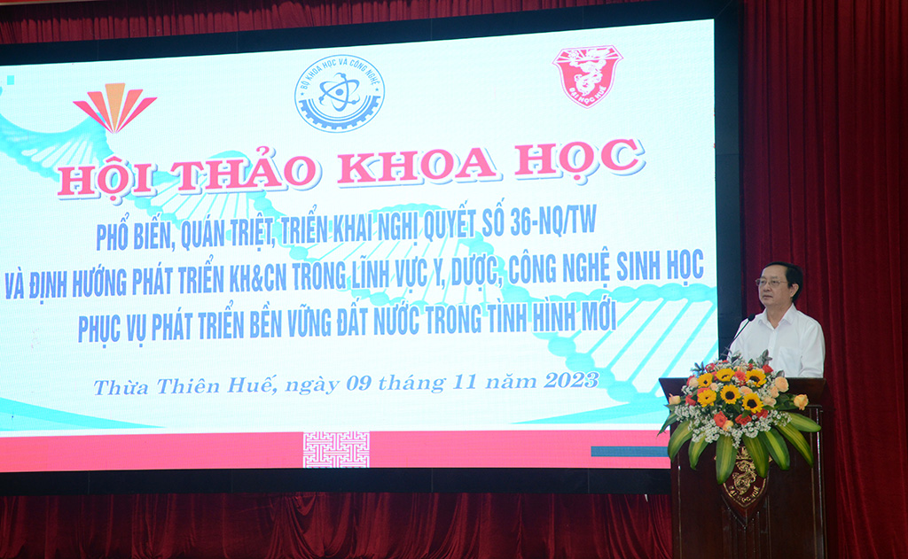 Đưa Việt Nam trở thành quốc gia có nền công nghệ sinh học phát triển