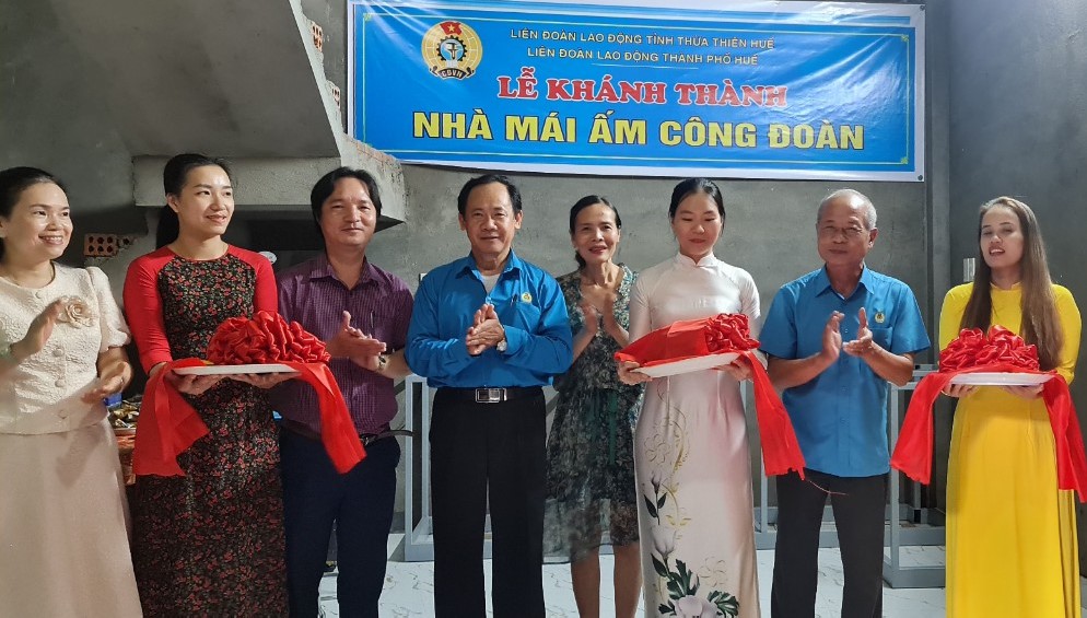 Khánh thành “Mái ấm công đoàn” cho nhân viên cấp dưỡng