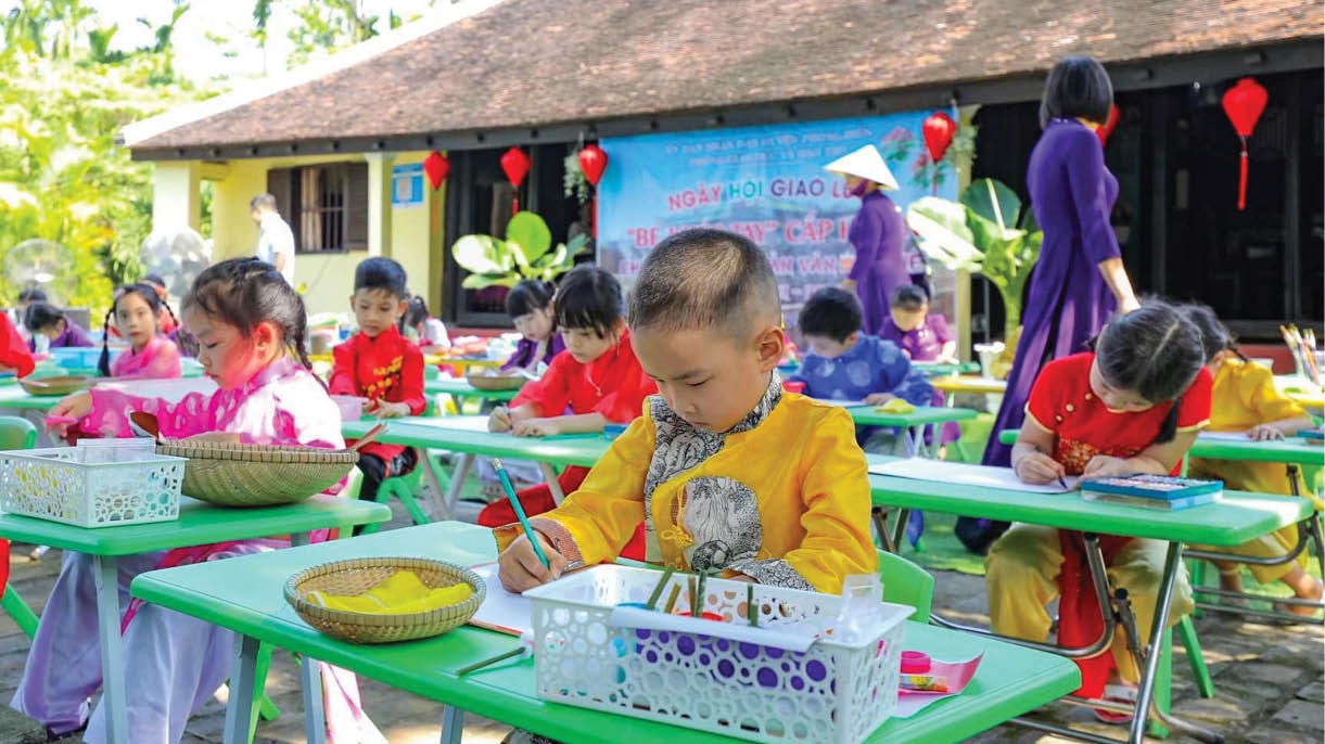 Giáo dục văn hóa địa phương trong các cơ sở mầm non