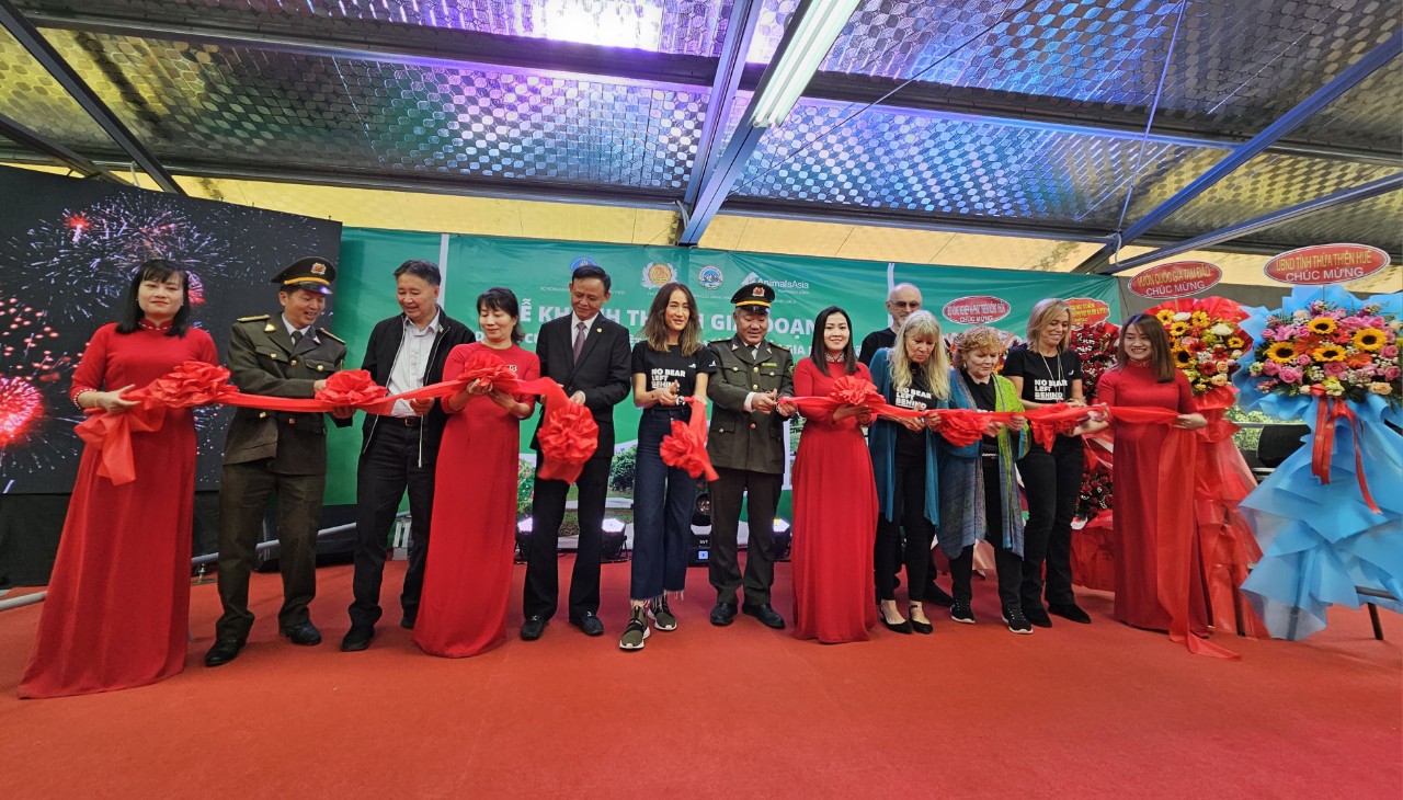 Khánh thành giai đoạn 1 Trung tâm Cứu hộ gấu Việt Nam