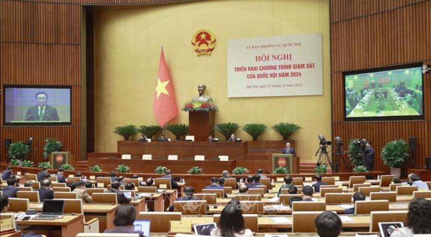 Hội nghị triển khai chương trình giám sát của Quốc hội Góp phần nâng cao hiệu quả hoạt động quản lý nhà nước