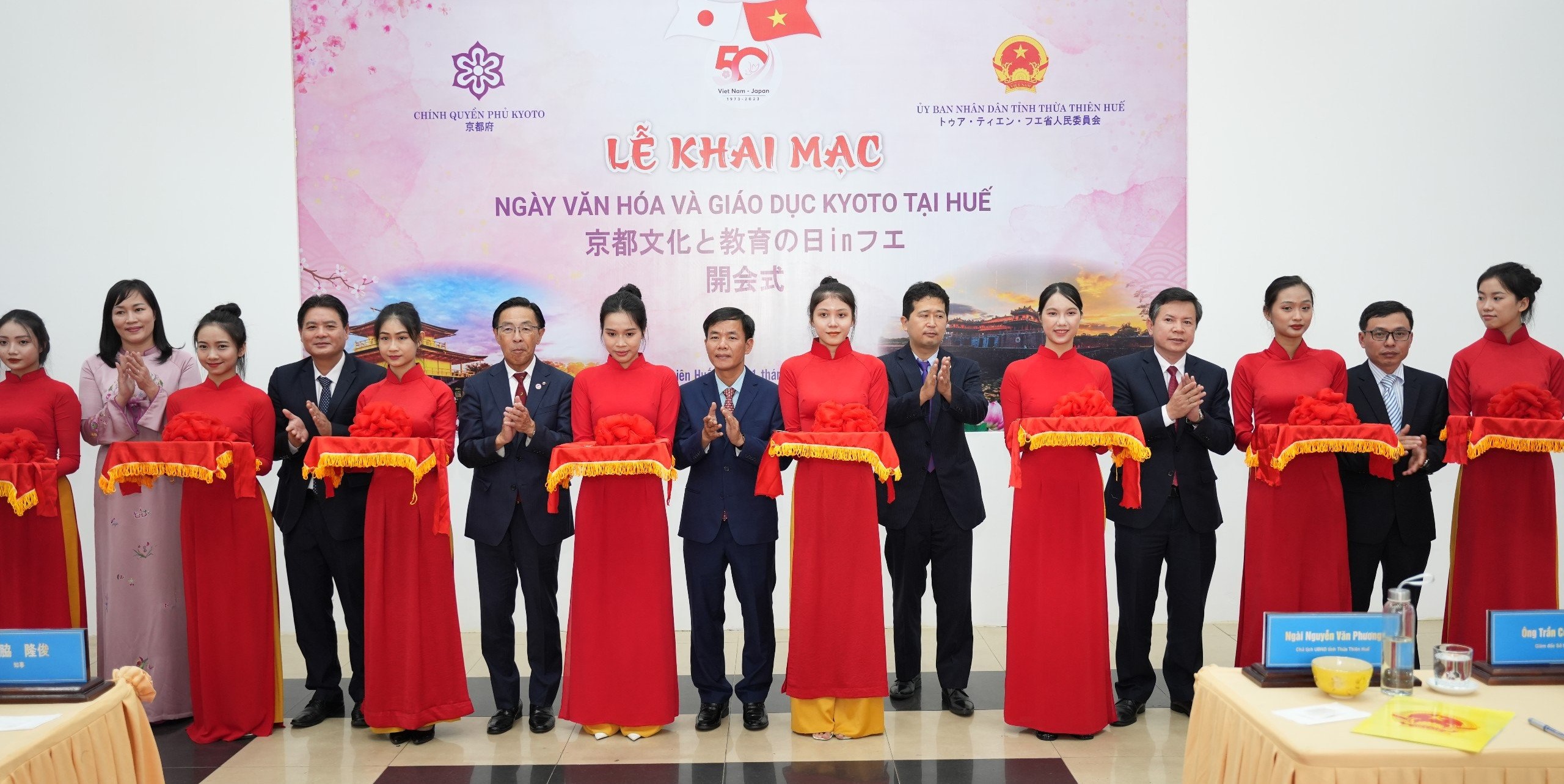 Khai mạc “Ngày văn hóa và giáo dục Kyoto tại Huế”