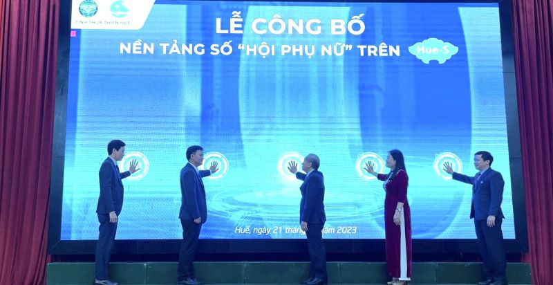 Ra mắt nền tảng số phụ nữ trên Hue-S