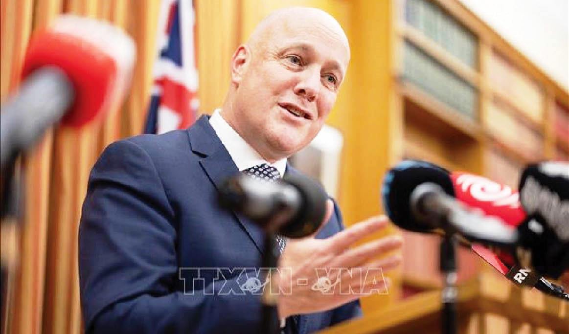 Chính phủ mới của New Zealand tuyên thệ nhậm chức