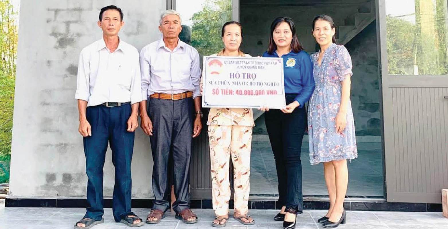 Phát huy vai trò của mặt trận trong giảm nghèo bền vững