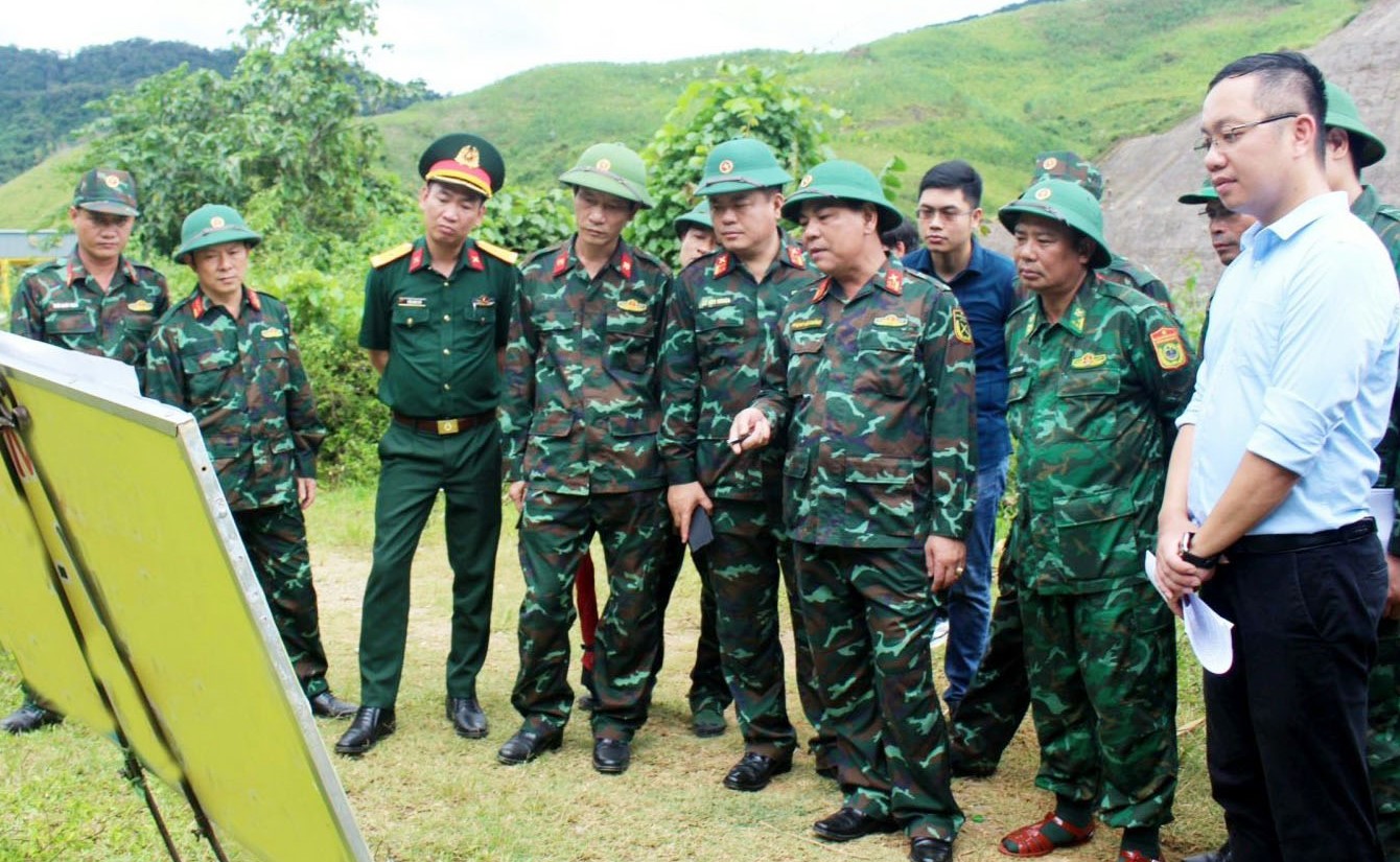 Nghiệm thu khảo sát đường tuần tra biên giới