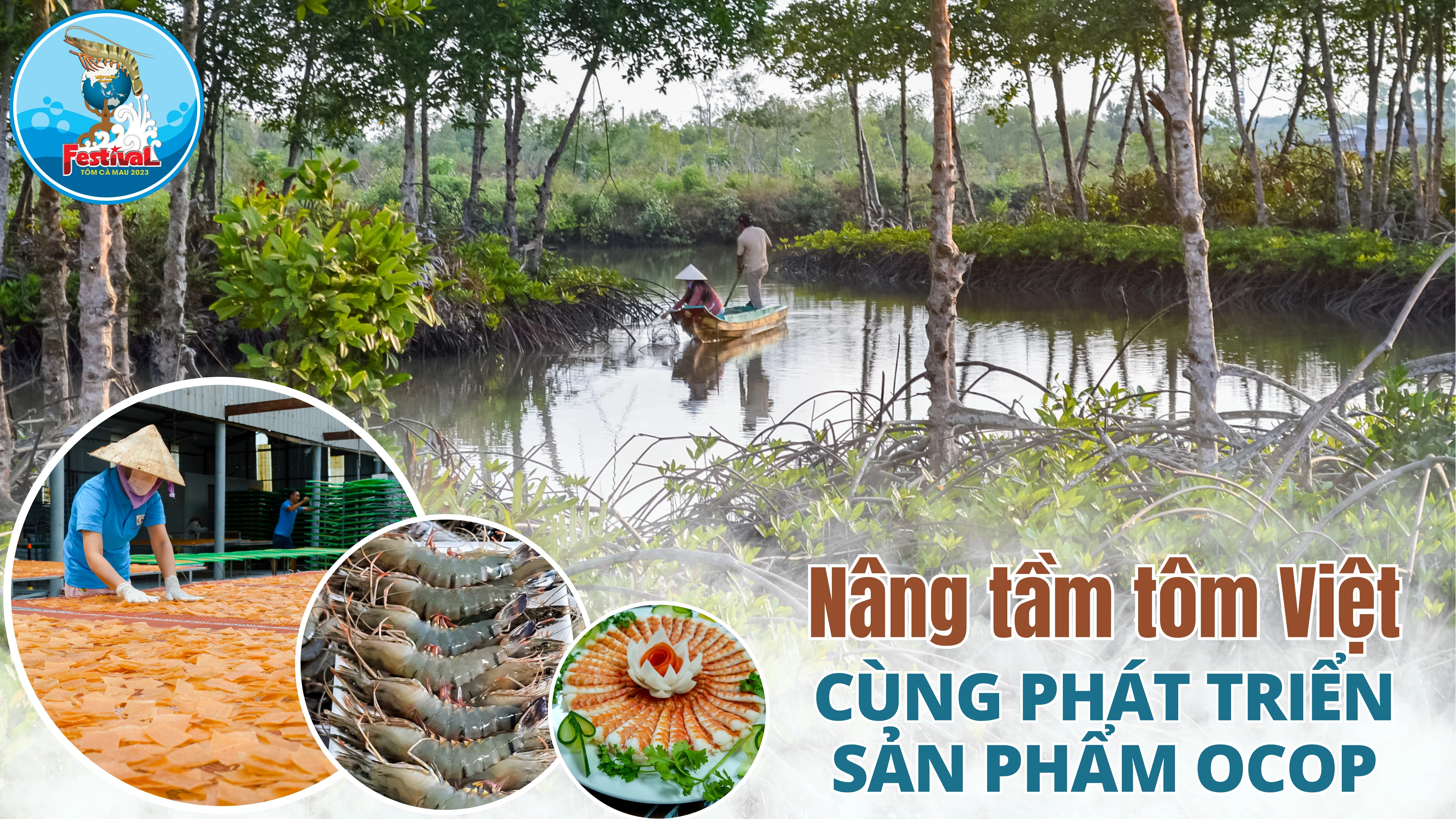 Nâng tầm tôm Việt cùng phát triển sản phẩm OCOP