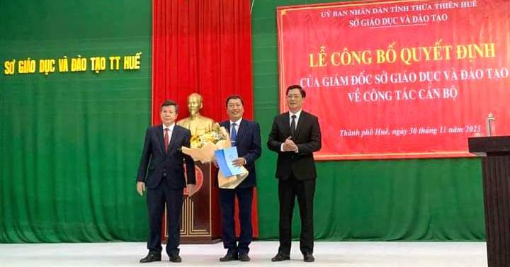 Bổ nhiệm Hiệu trưởng Trường THPT Hai Bà Trưng và Gia Hội